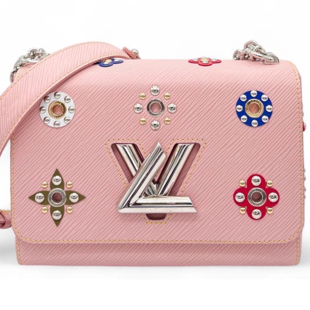 Louis Vuitton Limited Edition Mechanical Flowers Twist MM Two/Way Bag ~ LIKE NEW